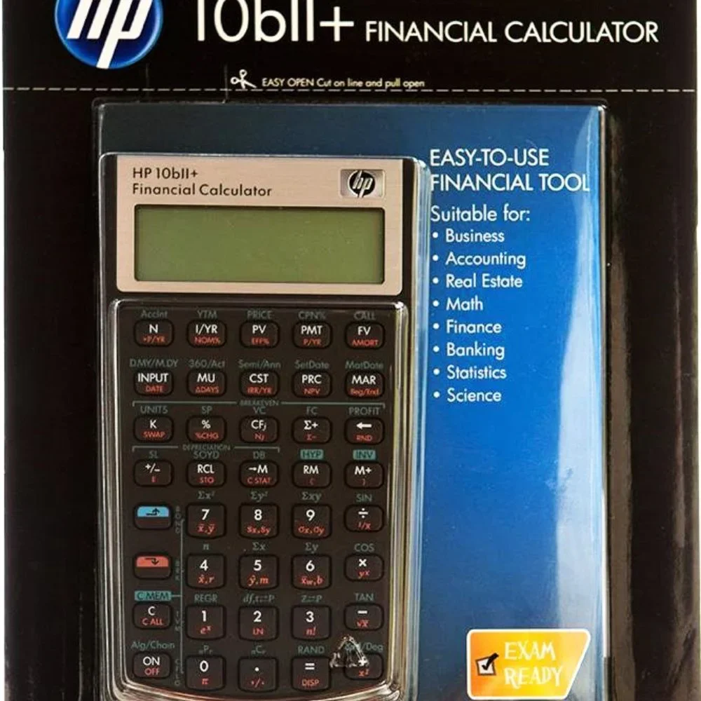 HP 10bII+ Financial Calculator